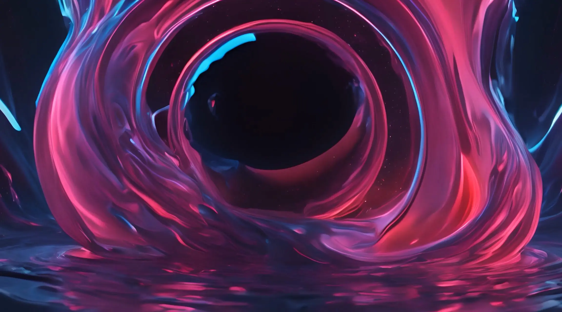 Deep Space Portal Cinematic Abstract Backdrop